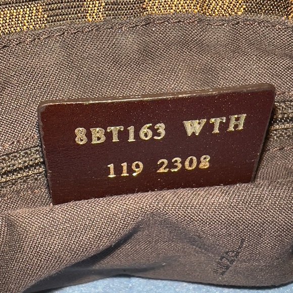 Fendi Mia Zucca Crossbody Bag - Picture 8 of 9